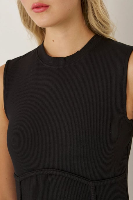 Hoge Taille Wijde Pantalon met Plissee - Image 6
