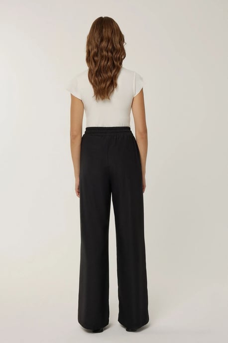 Rekbare Taille Wijde Pantalon - Image 4