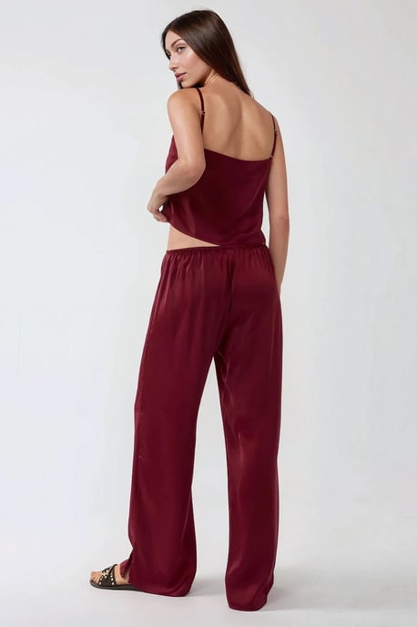 Ana Wijdpijpen Satijnen Broek - Image 6