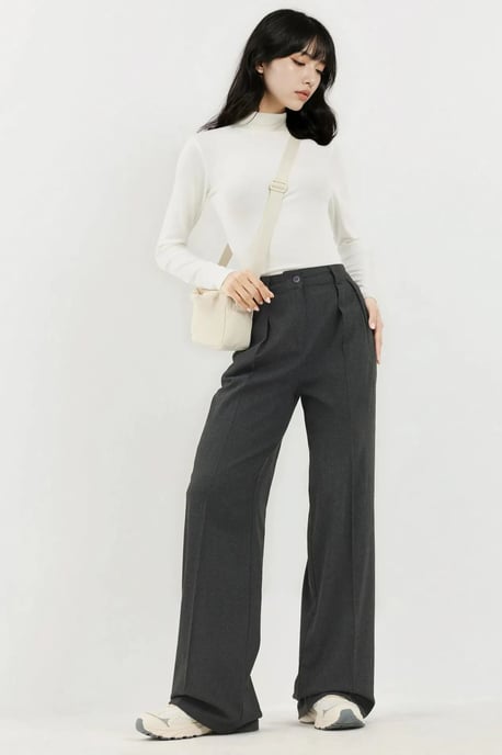 Hoge Taille Palazzo Wijd Been Broek - Image 2