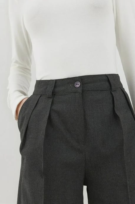 Hoge Taille Palazzo Wijd Been Broek - Image 3