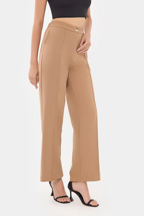 High Waist Wide Leg Trousers - Image 3