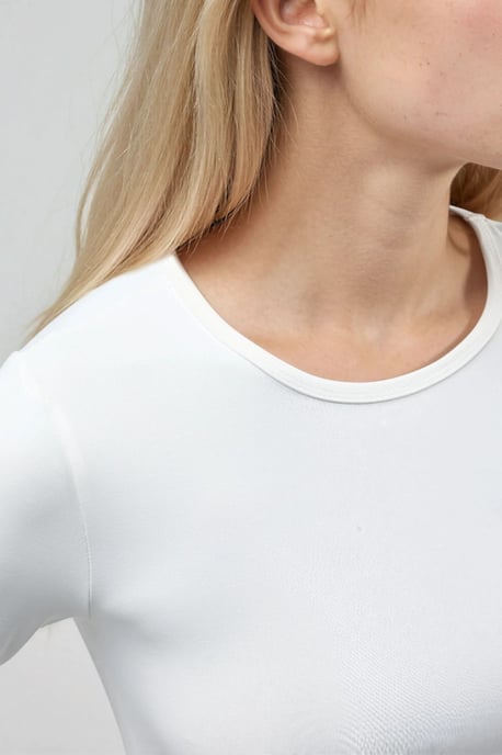 Slim Fit Ronde Hals Lange Mouwen Blouse - Image 5