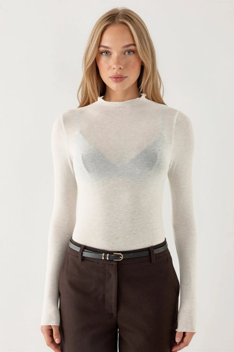 Langdurige Slim Fit Blouse - Image 5