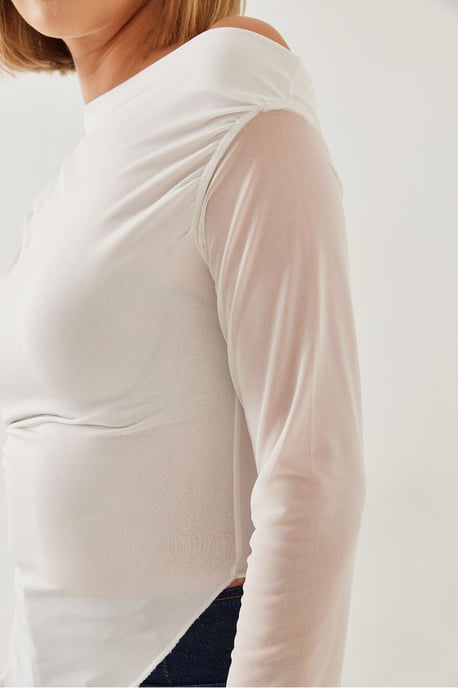 Grundläggande topp med asymmetrisk fåll - Image 2