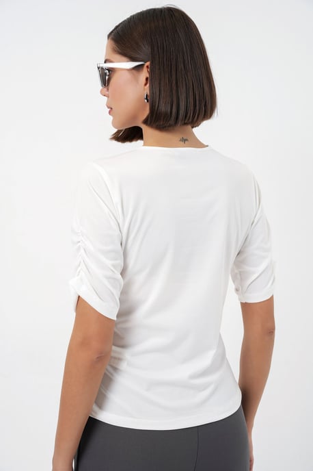 Ronde Hals Knopblouse - Image 5
