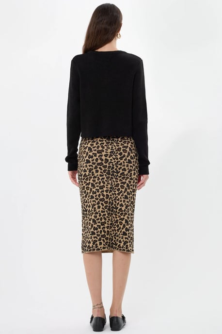 Buttoned Knit Cardigan - Image 5