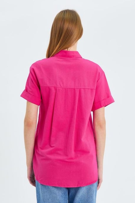 Korte Mouwen Shirt met Zakken - Image 5