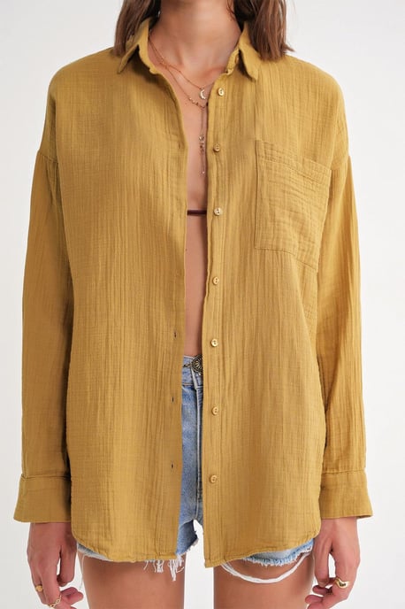Oversized Shirt met Pocketdetail - Image 5