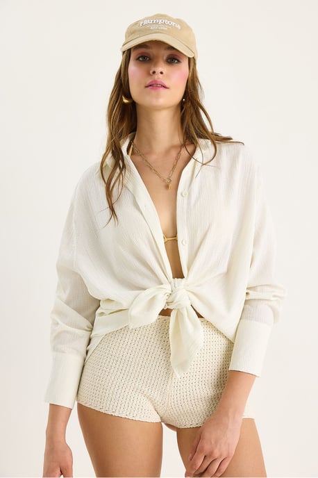Oversized Textuur Shirt - Image 3