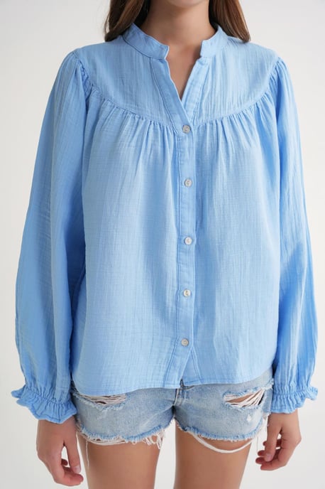 Musselijn Katoenen Shirt - Image 4