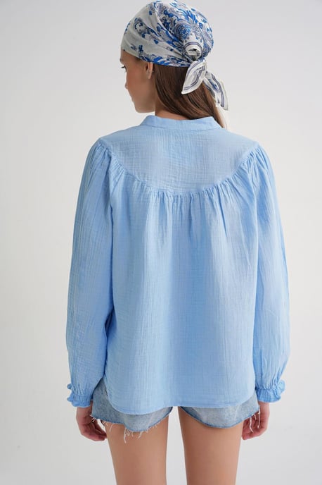 Musselijn Katoenen Shirt - Image 6