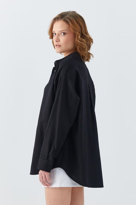 Överdimensionerad Poplin Skjorta - Image 5