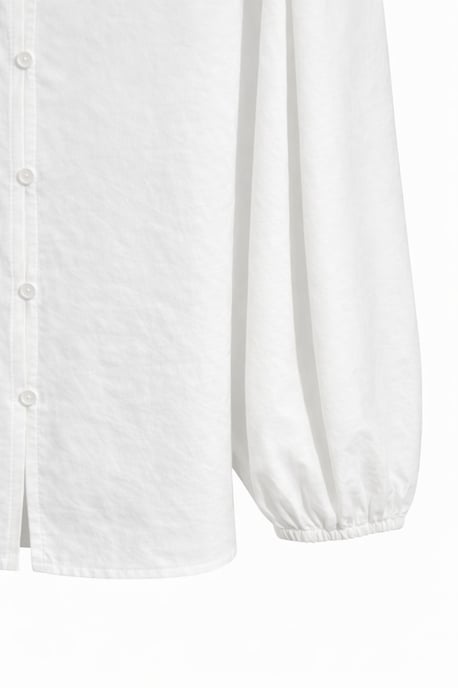 Gelaagde Ribbels Lange Mouwen Knopen Shirt - Image 3