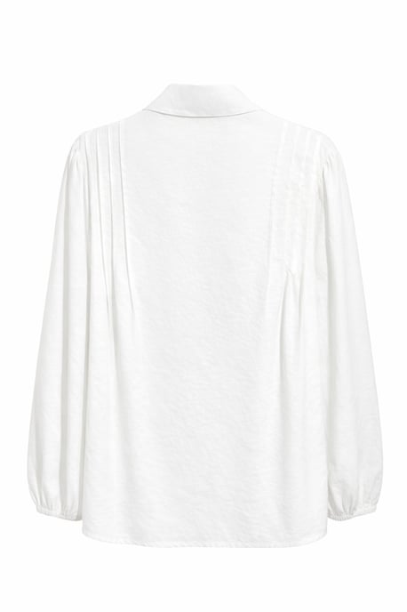 Gelaagde Ribbels Lange Mouwen Knopen Shirt - Image 4