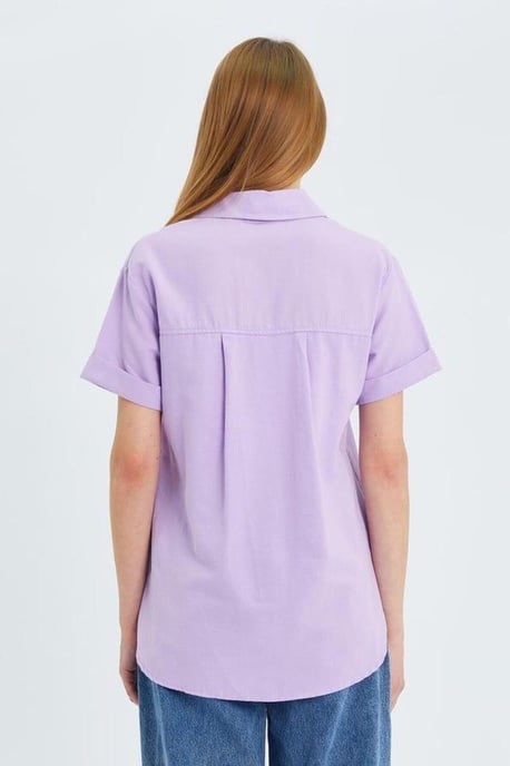 Korte Mouwen Shirt met Zakken - Image 6
