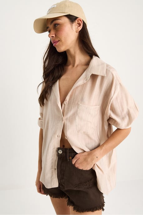 Buttoned Pocket Long Sleeve Shirt - Image 5