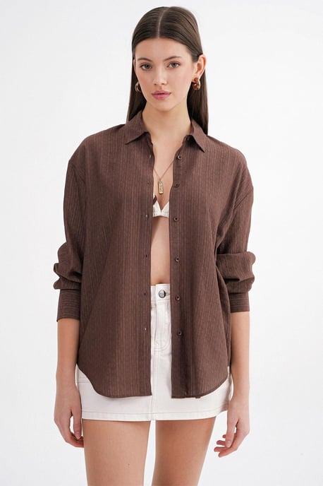 Relaxed Fit Poplin Shirt - Image 3