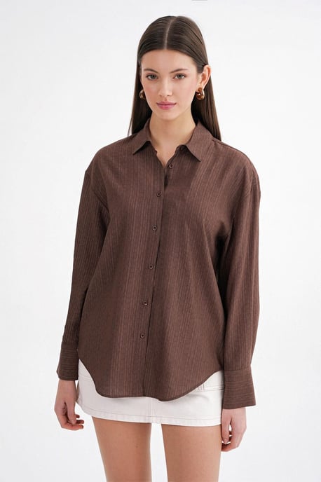 Relaxed Fit Poplin Shirt - Image 5