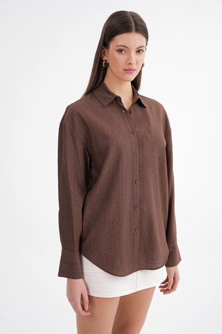 Relaxed Fit Poplin Shirt - Image 6