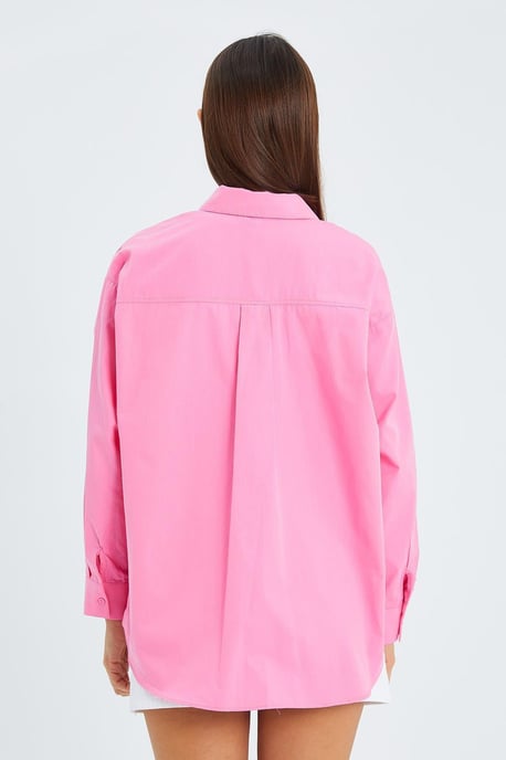 Langnekkig Katoenen Shirt - Image 6