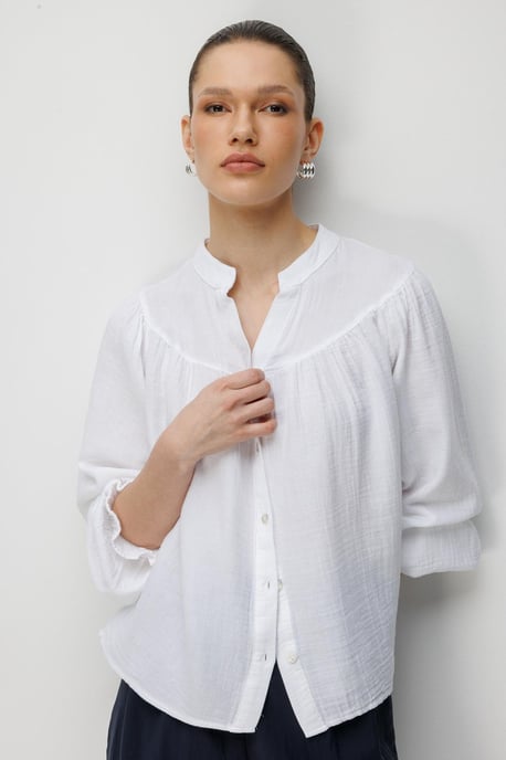 Musselin Katoenen Shirt - Image 4