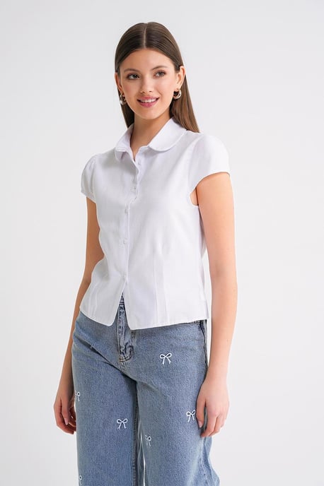 Slim Fit Poplin Shirt - Image 2
