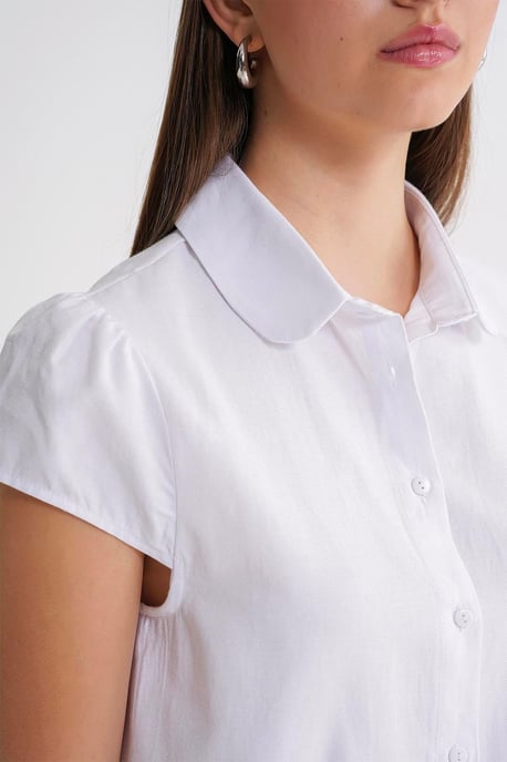 Slim Fit Poplin Shirt - Image 6