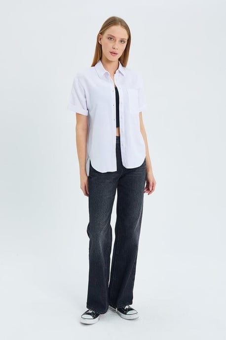 Korte Mouw Shirt met Zakken - Image 2