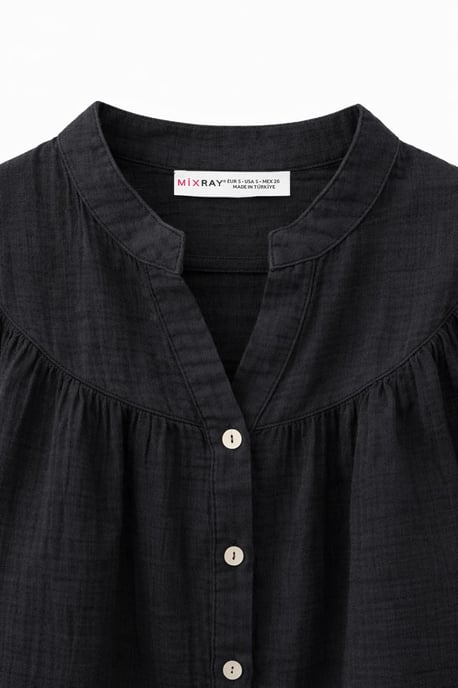 Musselinen Katoenen Shirt - Image 2