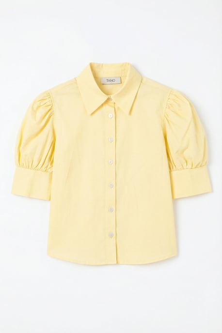 Geknoopte Poplin Shirt met Overhemdkraag - Image 6