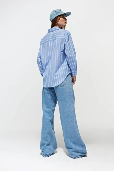 Gestreepte Relaxed Fit Shirt - Image 5