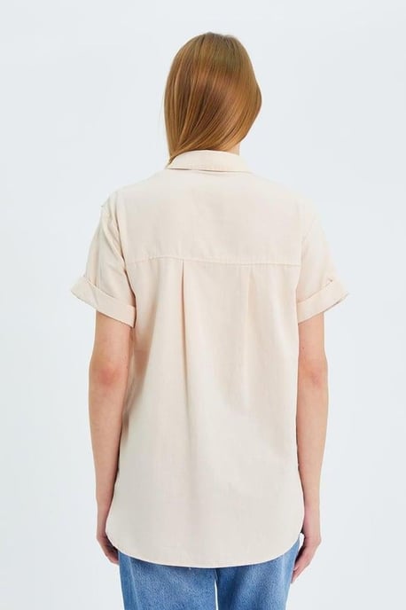 Korte Mouwen Shirt met Zakken - Image 6