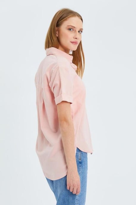 Korte Mouw Shirt met Zakken - Image 5