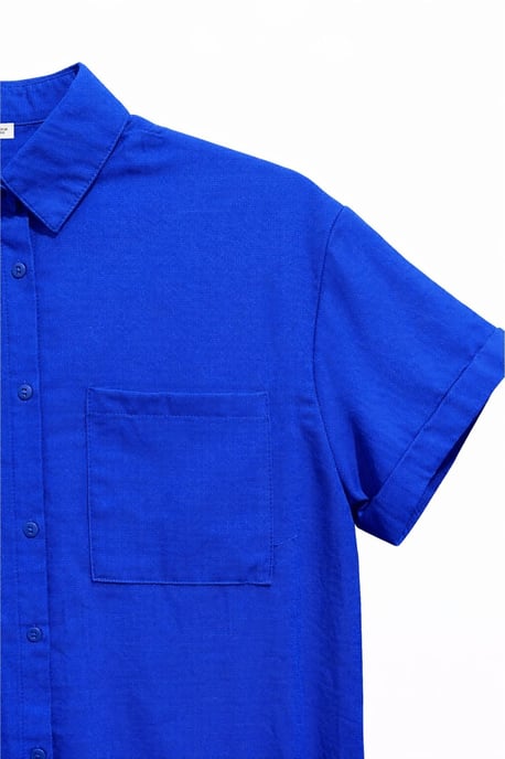 Korte Mouwen Shirt met Zakken - Image 2