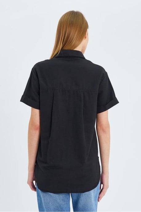 Korte Mouw Shirt met Zakken - Image 6