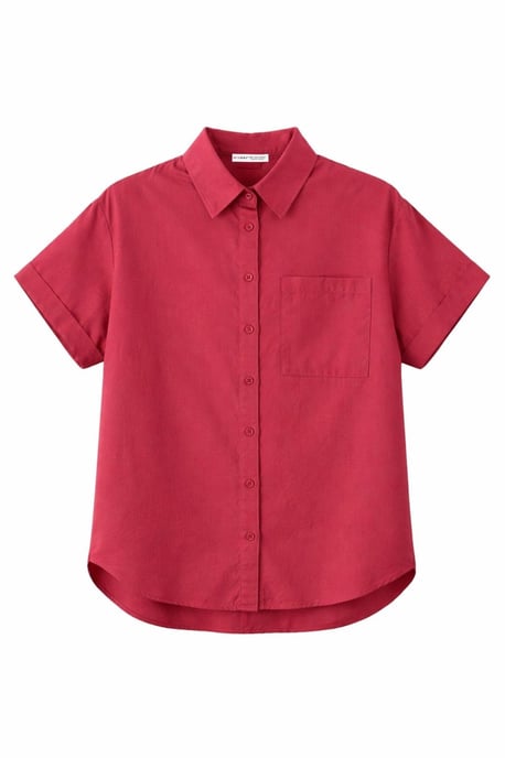 Korte Mouwen Shirt met Zakken - Image 1