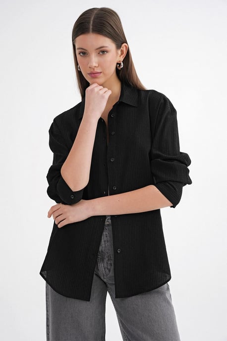 Ontspannen Pasvorm Poplin Shirt - Image 2