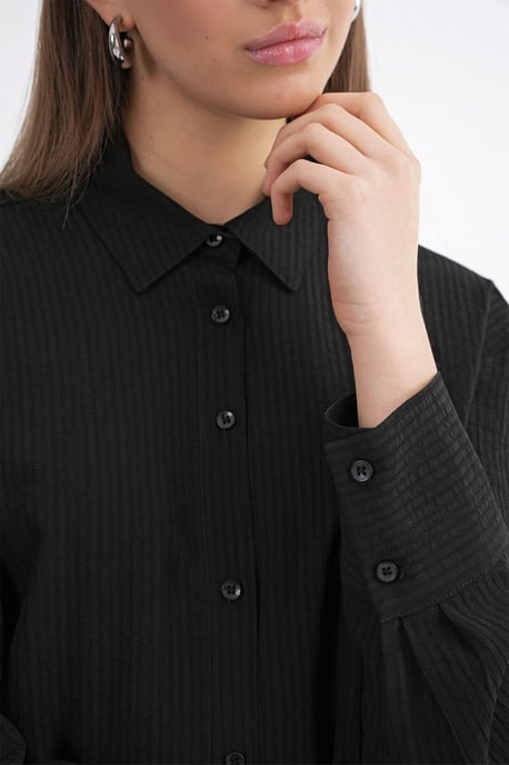 Ontspannen Pasvorm Poplin Shirt - Image 6