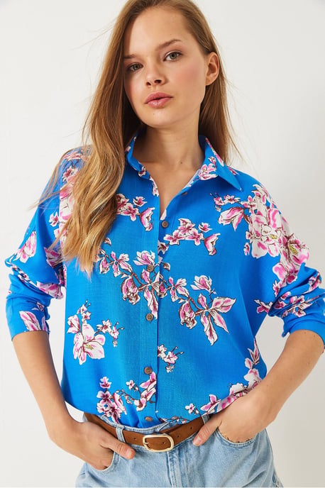 Overmaatse Poplin Shirt met Knopsluiting - Image 4