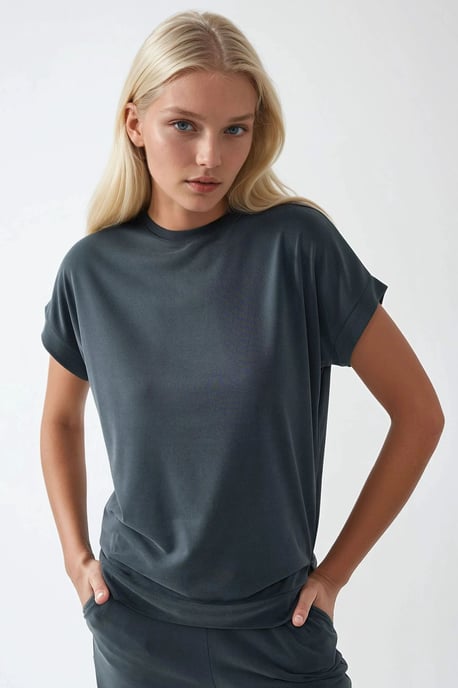 Zachte Aanraking Basis T-Shirt - Image 3