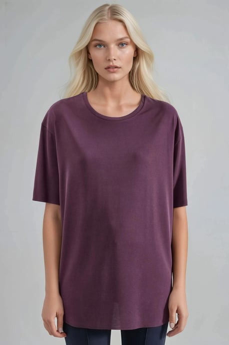 Loose Fit Crew Neck T-Shirt - Image 6
