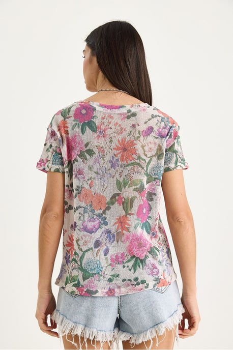 Transparante Crew Neck T-shirt - Image 4