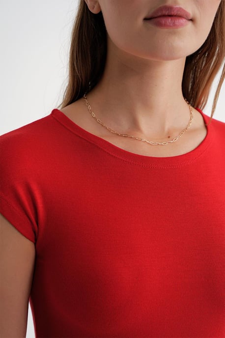 Slim Fit Cropped T-Shirt - Image 6