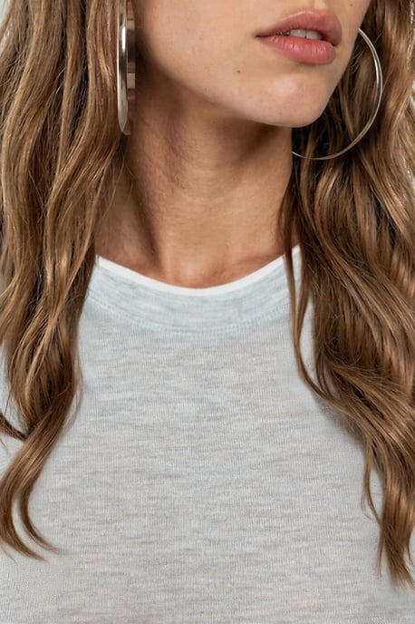 Kleurblok Crew Neck T-Shirt - Image 6