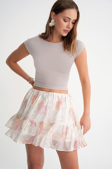 Slim Fit Crop T-shirt - Image 2