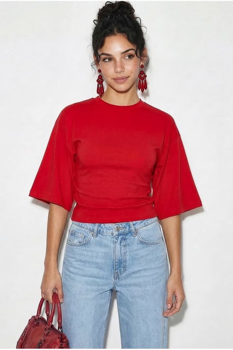 Regular Fit Crew Neck T-shirt - Image 2