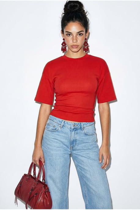 Regular Fit Crew Neck T-shirt - Image 3