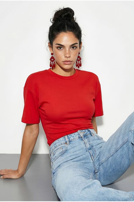 Regular Fit Crew Neck T-shirt - Image 4
