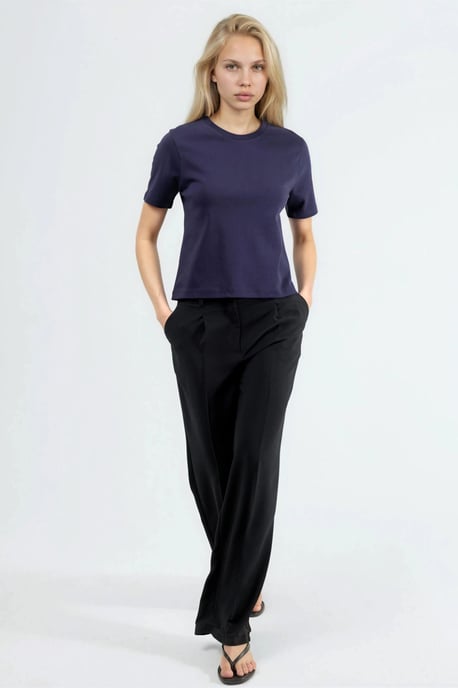 Rondhals Katoenen T-Shirt - Image 4
